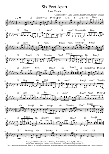 Six Feet Apart (arr. Farzad Sartakzade)