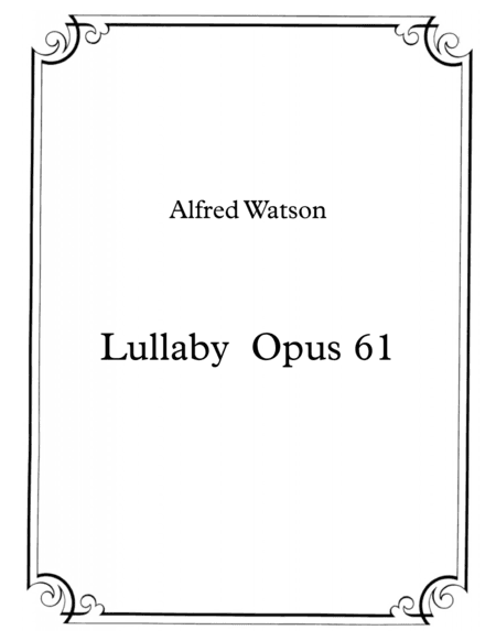 Lullaby Opus 61