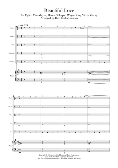 Beautiful Love (arr. Davi Rocha Campos)