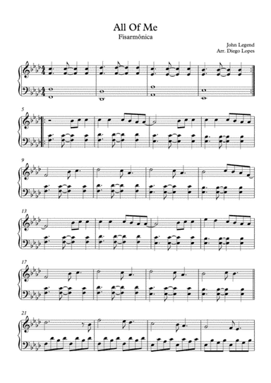 All Of Me (arr. Estevao Ewald)