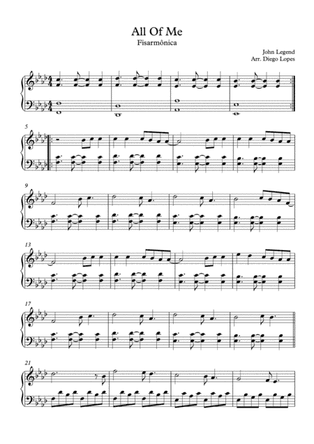 All Of Me (arr. Estevao Ewald)
