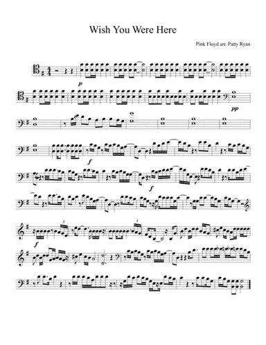 Wish You Were Here (arr. Patricia Ryan)