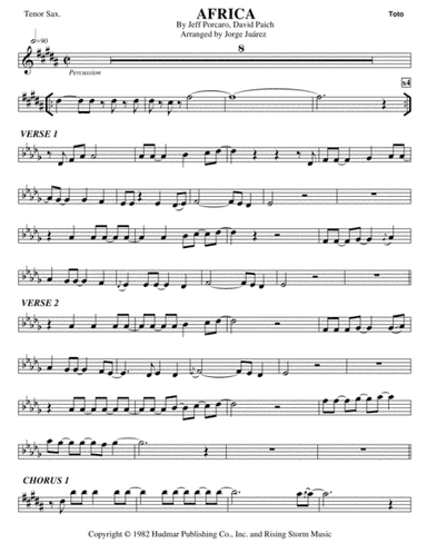 Africa (arr. Jorge Juárez)