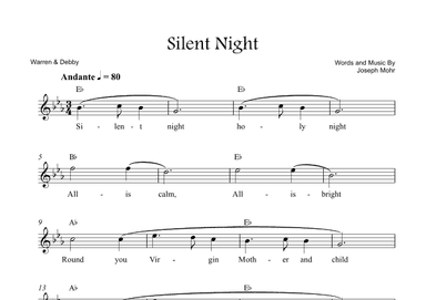 Silent Night (arr. Warren & Debby)