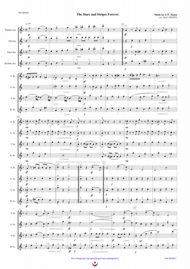 The Stars and Stripes Forever (arr. Josef  STASTNY)