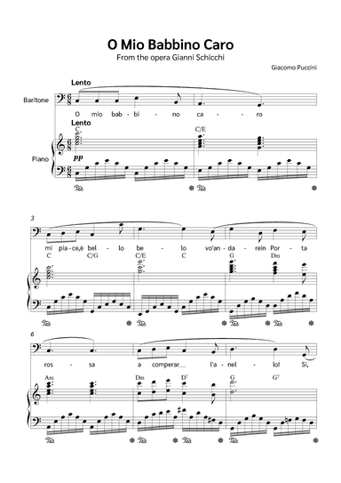 O Mio Babbino Caro (arr. Jackson Spindler)