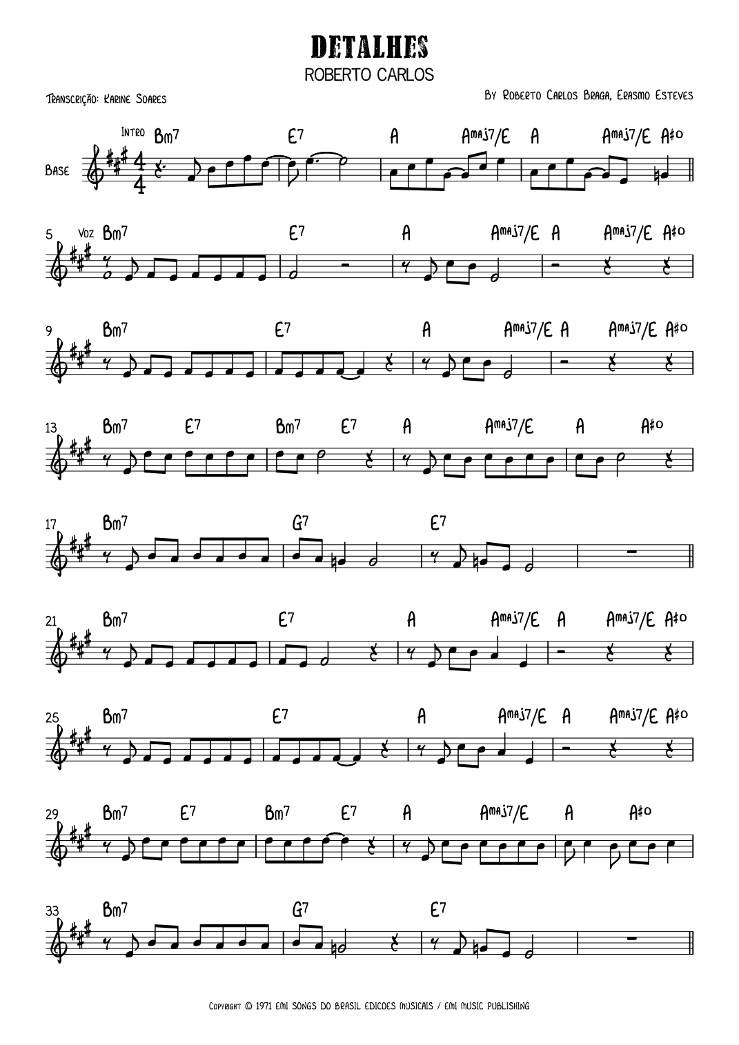 Detalhes (arr. Karine Soares)