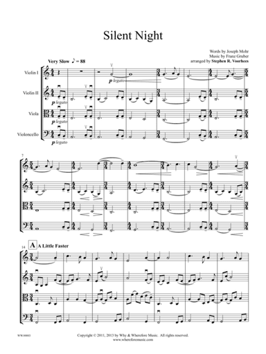 Silent Night (arr. Stephen R. Voorhees)