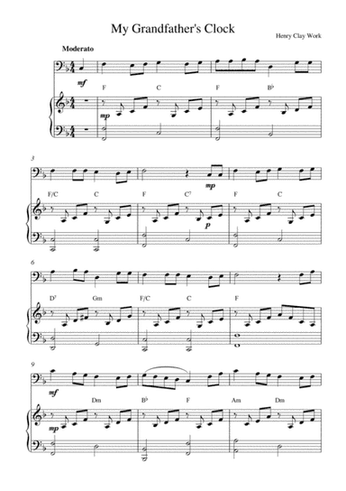 My Grandfather's Clock (arr. Kaiserin Rebecca)