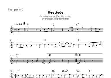 Hey Jude (arr. Rodrigo Faleiros)