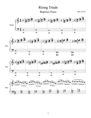 Rising Triads
