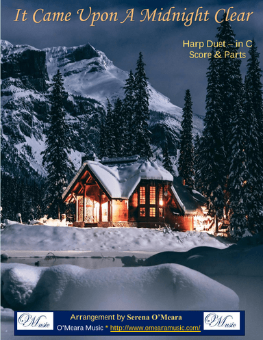 It Came Upon A Midnight Clear, Harp Duet - Key of C (arr. Serena O'Meara)