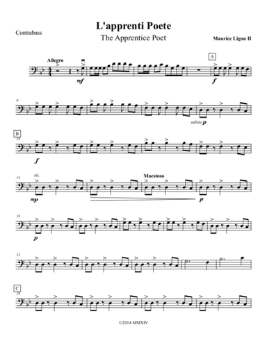 L'apprenti Poete - Bass Part