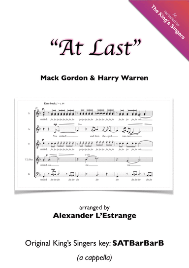 At Last (arr. Alexander L'Estrange)
