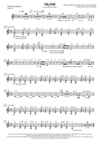 Skyfall (arr. Jan Angermüller)
