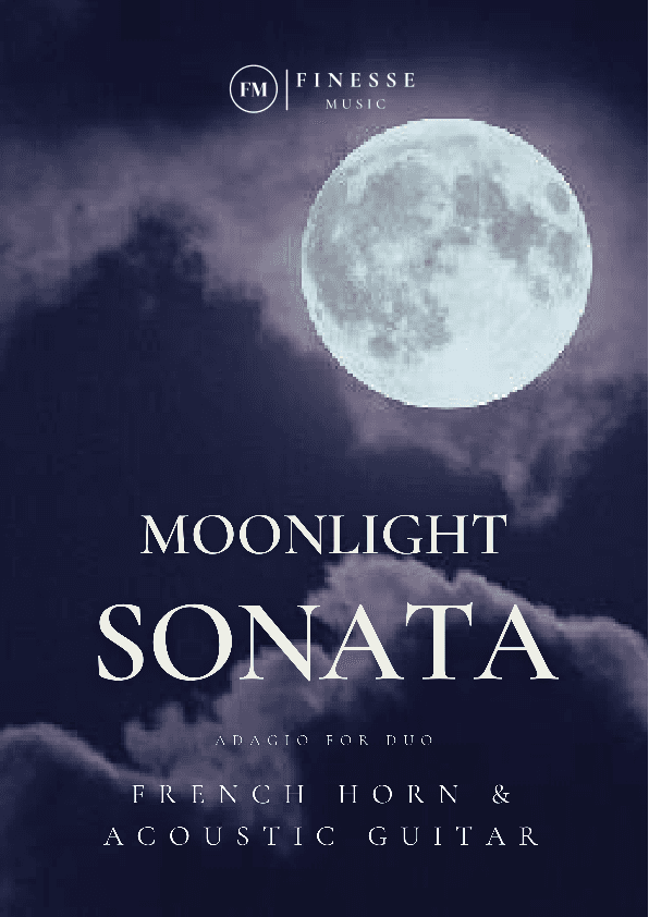 Moonlight Sonata for French Horn + Acoustic Guitar (duet) (arr. Ivan de Andrade)