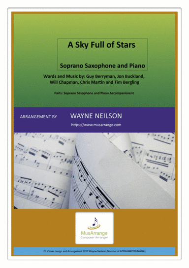 A Sky Full Of Stars (arr. Wayne Neilson (APRA/AMCOS/MAGA))