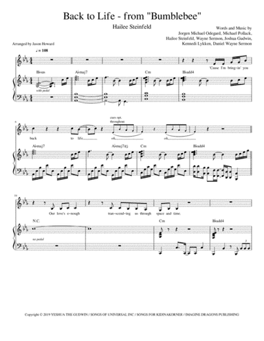 Back To Life (arr. Jason Howard)