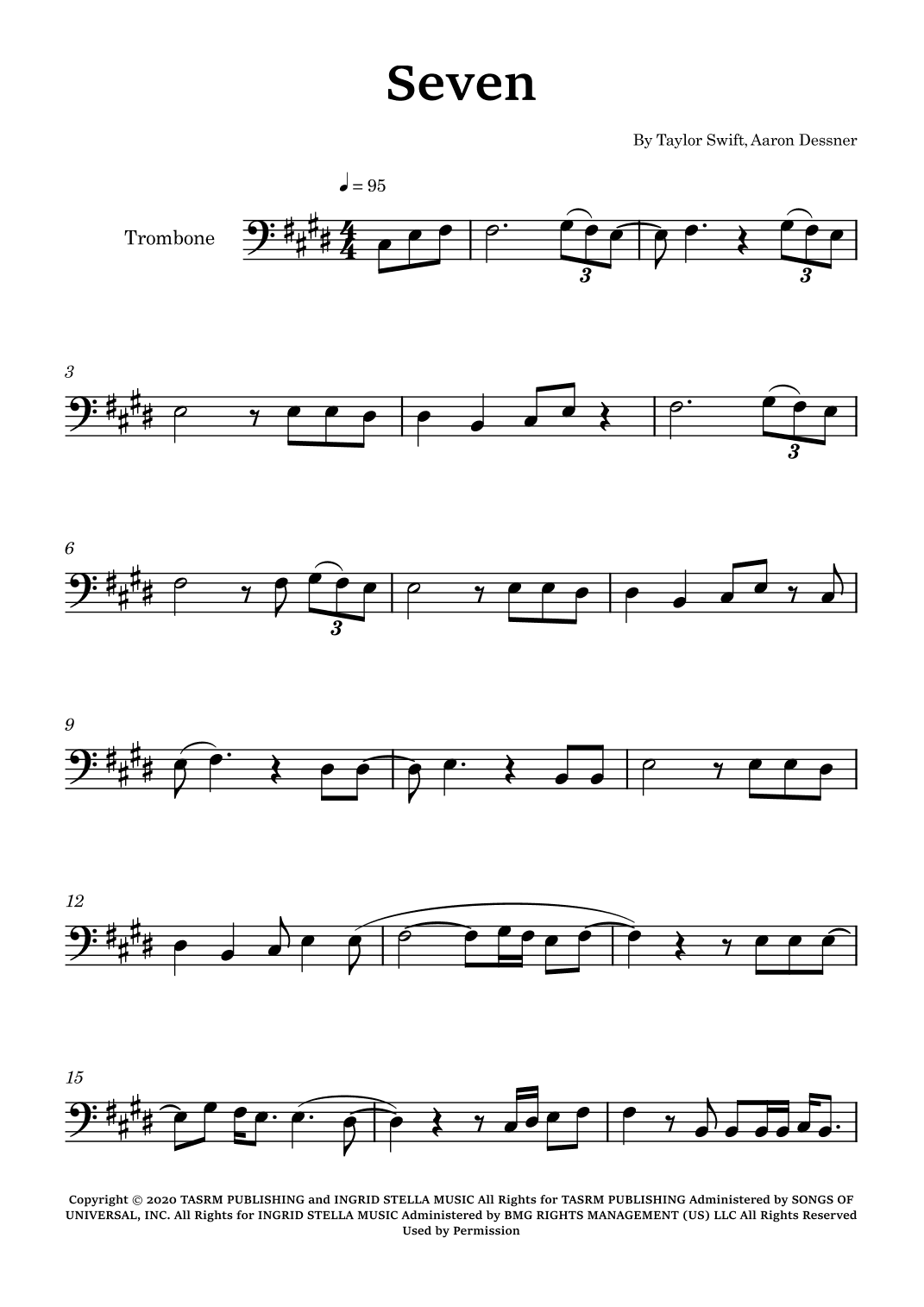 Seven (arr. Glauco Fernandes)