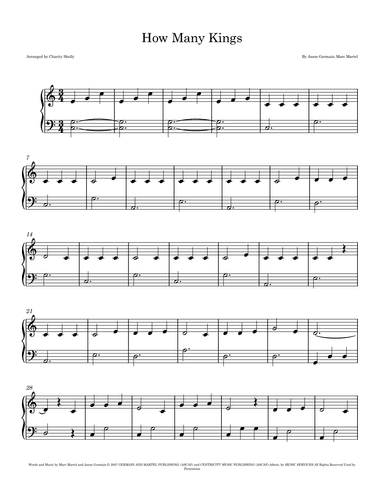 How Many Kings (arr. Charity Skelly)