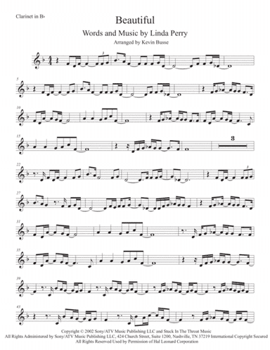 Beautiful (arr. Kevin Busse)