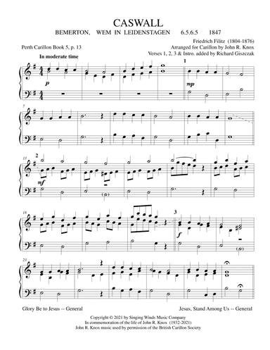 CASWALL (arr. John R. Knox & Richard Giszczak)
