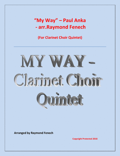 My Way (arr. Raymond Fenech)