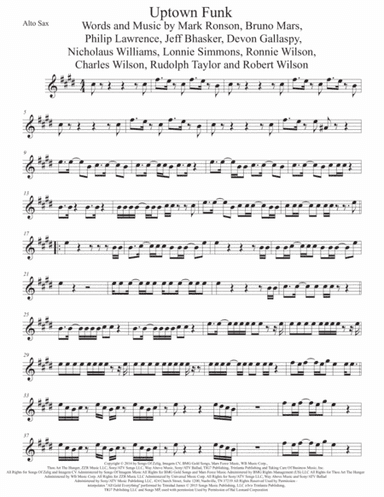 Uptown Funk (arr. Kevin Busse)