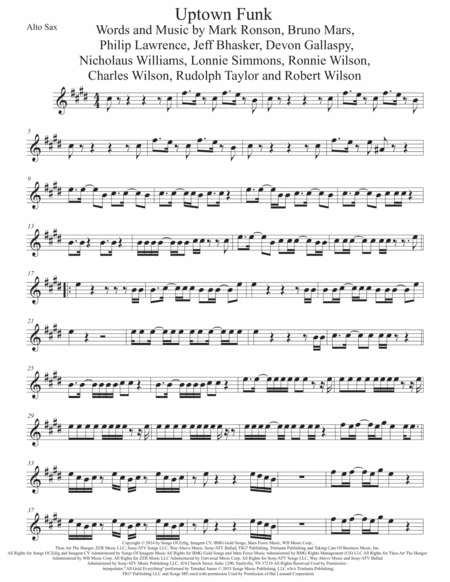 Uptown Funk (arr. Kevin Busse)
