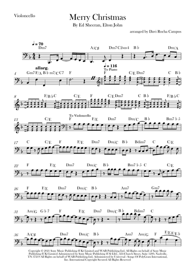Merry Christmas (arr. Davi Rocha Campos)
