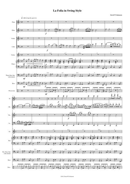 La Folia in Swing Style