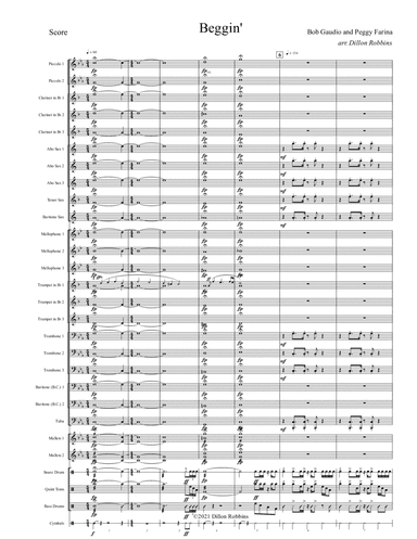 Beggin' (arr. Dillon Robbins)