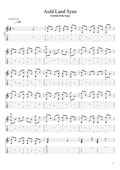 Auld Lang Syne