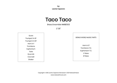 Taco Taco (Brass Ensemble)