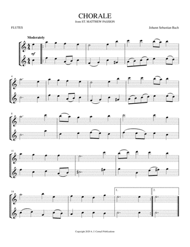 Chorale (from St. Matthew Passion) (arr. Mark Phillips)