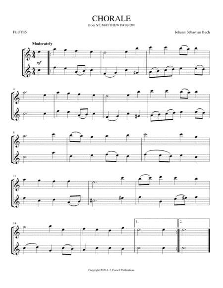 Chorale (from St. Matthew Passion) (arr. Mark Phillips)