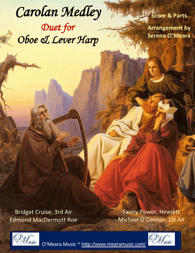 Carolan Medley, Duet for Oboe & Lever Harp (arr. Serena O'Meara)