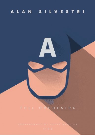 Captain America March - Score Only (arr. César Madeira)