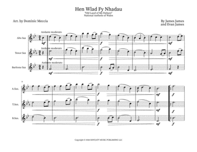 Hen Wlad Fy Nhadau (arr. Dominic Meccia)