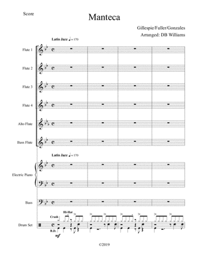 Manteca (arr. DB Williams)
