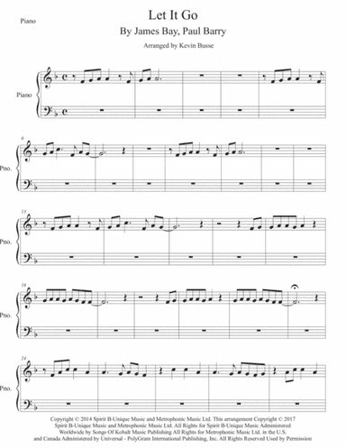 Let It Go (arr. Kevin Busse)