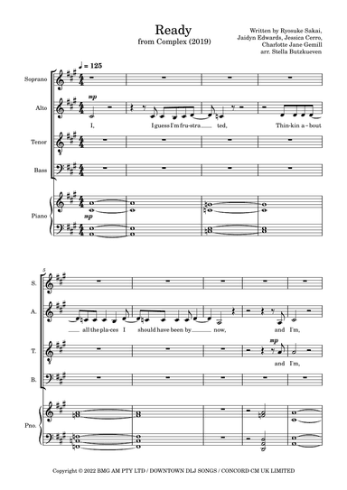 Ready (arr. Stella Butzkueven)