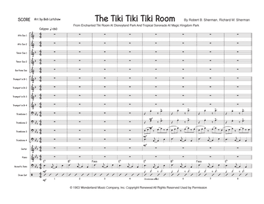The Tiki Tiki Tiki Room (arr. Bob Latchaw)