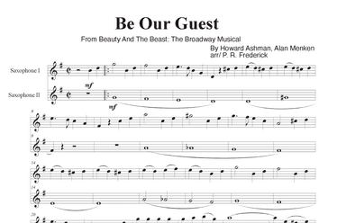 Be Our Guest (arr. P. R. Frederick)
