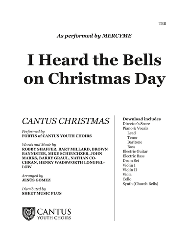 I Heard The Bells On Christmas Day (arr. Jesús Gomez)