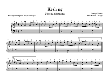 Kesh jig (arr. Cécile Delage)