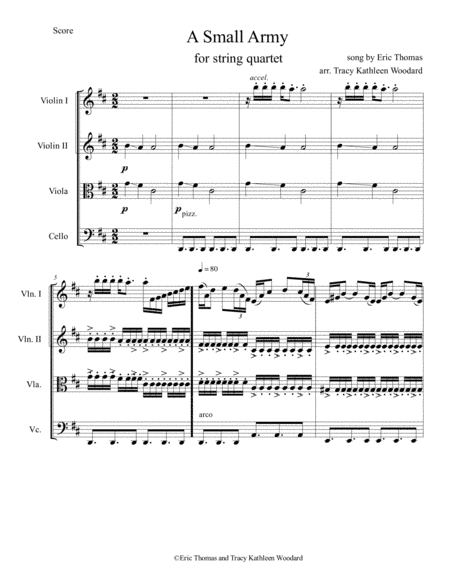 A Small Army (string quartet arrangement)