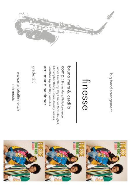 Finesse (arr. Mario Haltinner)