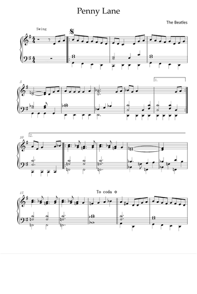 Penny Lane (arr. The Beatles)