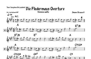 Die Fledermaus Overture (arr. Katsumi WF)